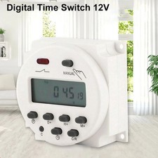Timer Switch DC 12V 16A LCD