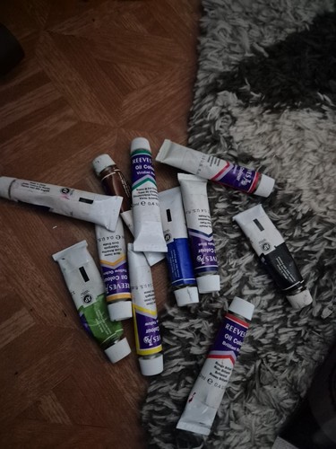 Joblot acrylic paints - of,