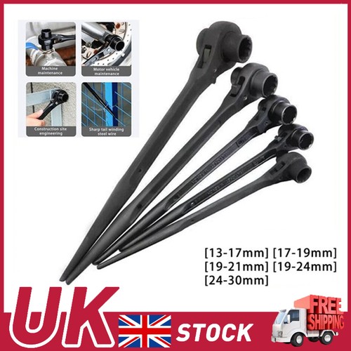 Ratchet podger spanner - spanner, wrench