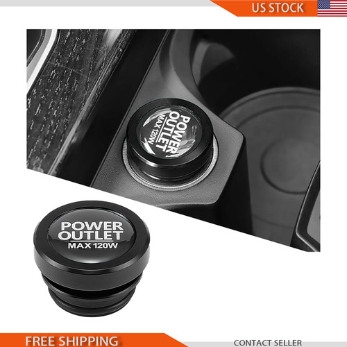Car cigarette lighter cover - cigarette,