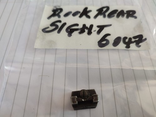 Antique rifle rear sight - rear,