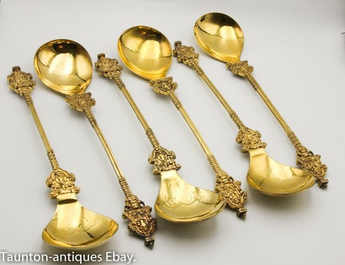 Silver gilt gold decorative - gold,