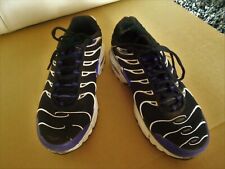 NIKE TUNED 1 AIR MAX PLUS  TRAINERS UK SIZE 5 - GREY - IN AVERAGE CONDITION
