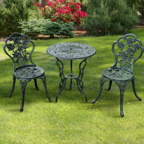 Vintage garden bistro set - bistro, cast