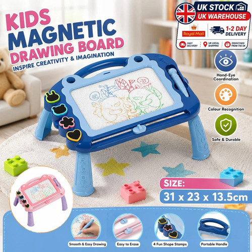 Kids magnetic drawing board - magnetic,