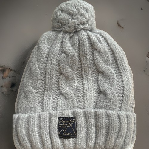 Woman grey superdry beanie - woman’s,