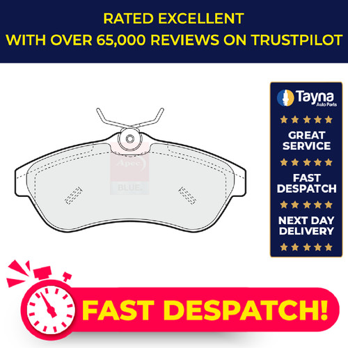 Brake pads set fits citroen - citroen, c3