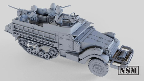 Wwii m3a2 halftrack - us, with