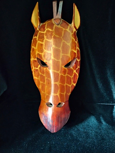 Hand carved painted - carved, wooden