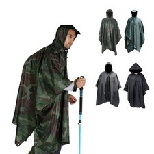 Tactical Rain Poncho - Army