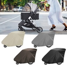 For Chariot Pet Bike Trailer Cover Adjustable Windproof Rope Double-taped Seams