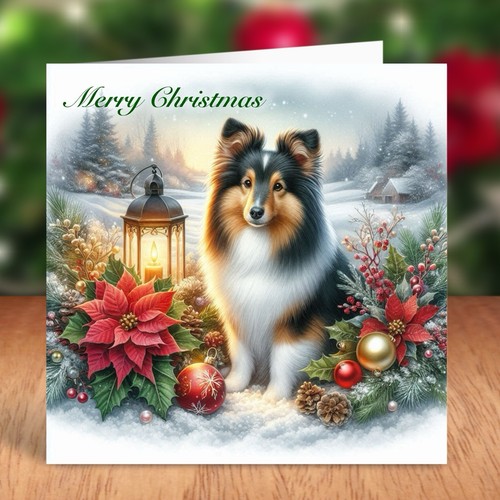 Shetland sheepdog dog - sheepdog,