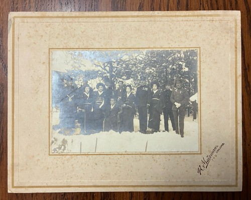 Antique japanese cabinet card - japanese,