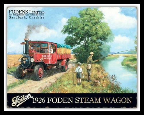 Foden steam wagon farm - foden, lorry