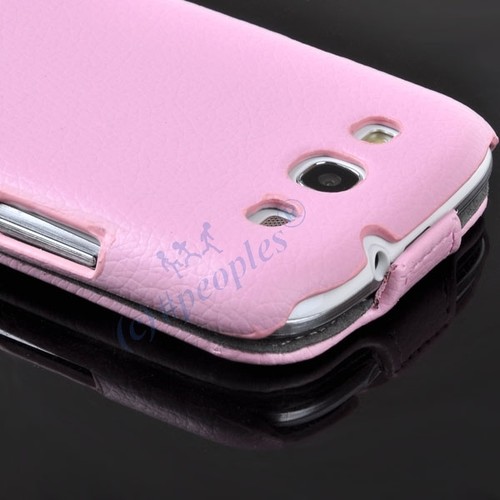 New pink leather - leather, case