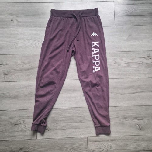Kappa burgundy track pants - kappa,