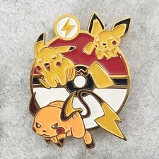 Pokémon cartoon Metal Enamel