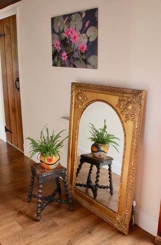 Vintage gilt framed large - gilt,