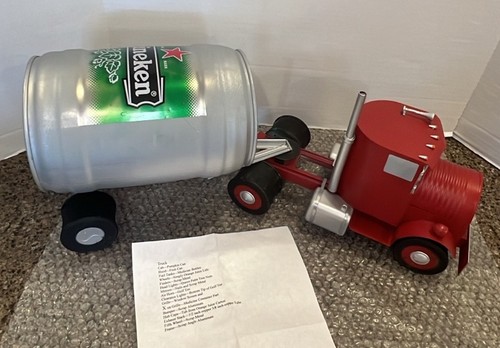 Semi truck pulling - truck, heineken