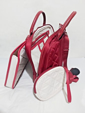 Ladies Red SAMSONITE Briefcase / Bag with Laptop Sleeve + Cosmetic Bag