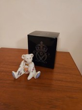 Royal Crown Derby Boy Posie Mini Bear (Boxed)