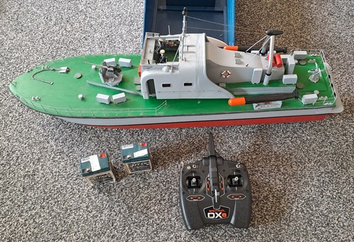 Two radio controlled boats - two,
