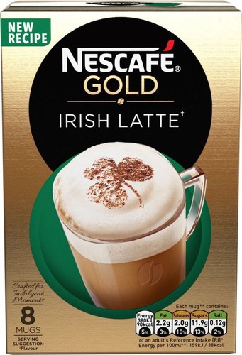 Nescafe gold coffee - nescafe, latte