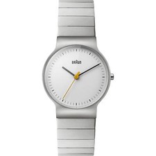 Braun Ladies Slim Watch White