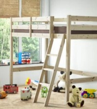 Bunkbed/High sleeper 4x6, for adult or child, heavy duty, space saving, timber.