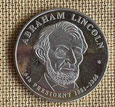 Large 50mm Abraham Lincoln