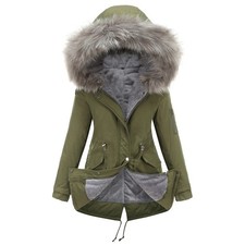 Womens Padded Coat Hooded