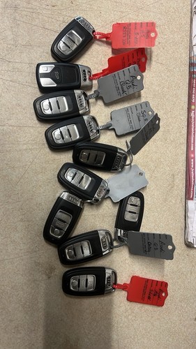 Genuine audi key fob - genuine,