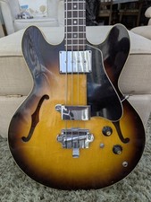 1967 Gibson EB-2 Bass Guitar | Sunburst | Original Case | Vintage | EB2