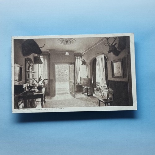 Kilmelford argyle postcard - kilmelford,