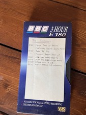 VHS Tape Used Pre Recorded