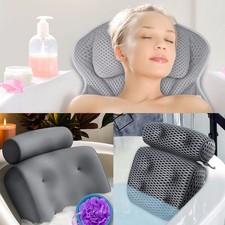 Luxury Bath Spa Pillow Grey