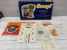 Scoop Board Game Rare Blue Box