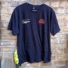 Rare Fuller's LONDON PRIDE Black T-shirt LARGE 'B-Day Gift' Beer Ale