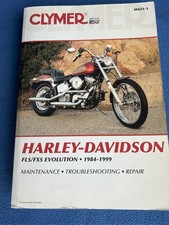 Harley Davidson EVO Fat Boy etc FLS/FX Evolution Clymer Workshop Manual Harley