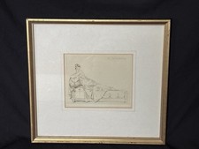 Sir William Russell Flint  'Nude  '  Vintage Print