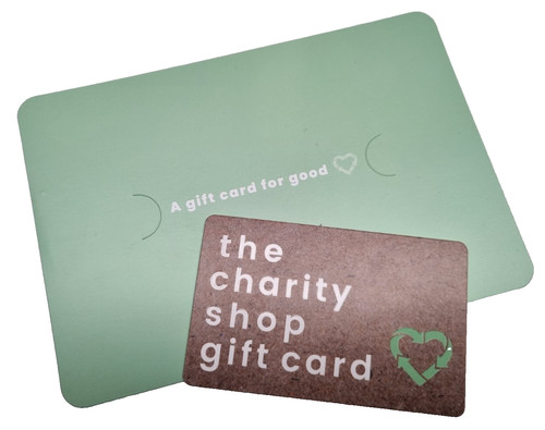 The charity shop gift card - the,