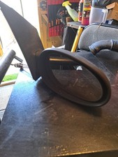 Smart Fortwo MK1 450 /98-07 Right Side Manual Adjustable Door Mirror Matte Black