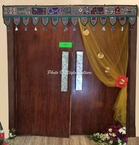 Decorative cotton door hanging - decorative,
