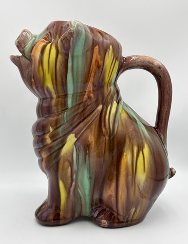 Vintage oaxacan slipware drip - oaxacan,