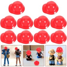 10 Pcs Toy Hard Hat Safety