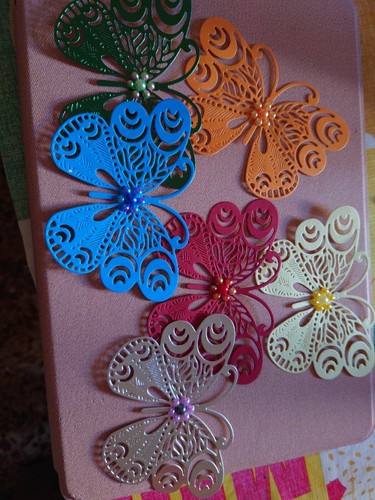 Paper butterflies - paper,