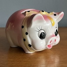 Vintage Kitsch Ceramic Pink