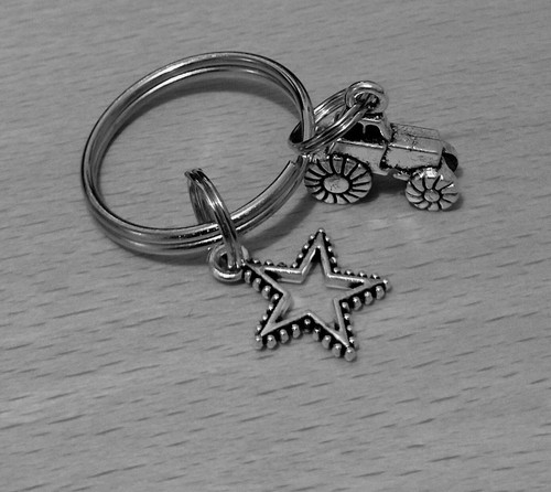 Adorable silver tractor - adorable,