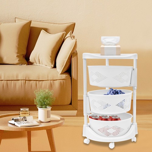 Kitchen storage cart rotating - storage,