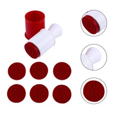  6 Pcs Cookie Stamps for